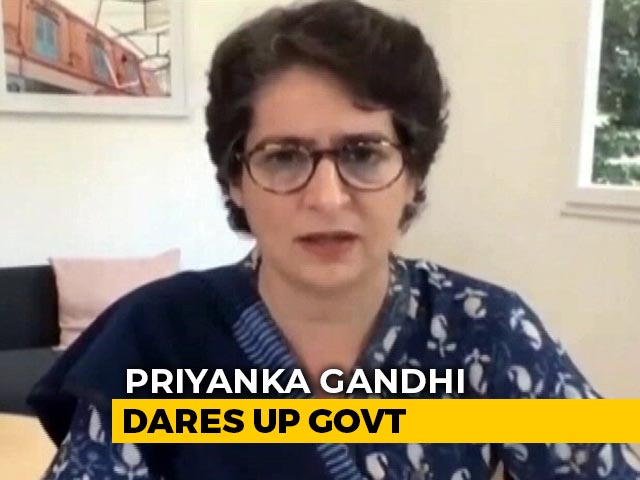 "I'm Indira Gandhi's Granddaughter", Priyanka Gandhi Dares UP Government