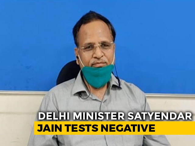 Delhi Minister Satyendar Jain Recovers From COVID, To Be Discharged Today