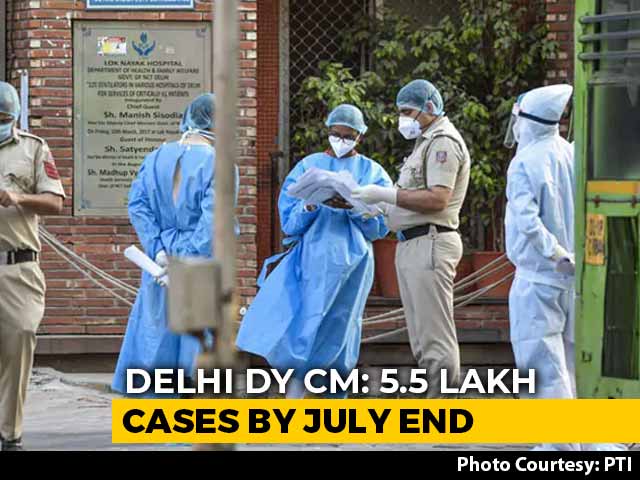 5.5 Lakh Coronavirus Cases Expected In Delhi By July 31: AAP Government