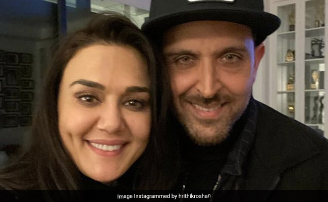 Hrithik Roshan's Comment On Preity Zinta's Pic With Husband Gene Goodenough Is Winning The Internet