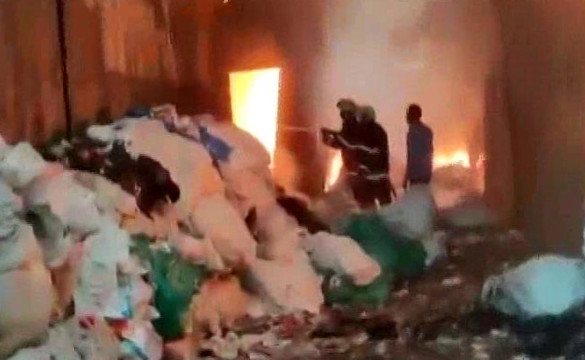 Major Fire Breaks Out At Scrap Compound In Mumbai, Officials Rush To Site