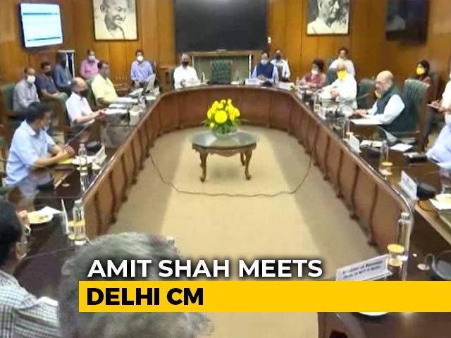Amit Shah Holds Third Meet In A Week With Arvind Kejriwal On Coronavirus