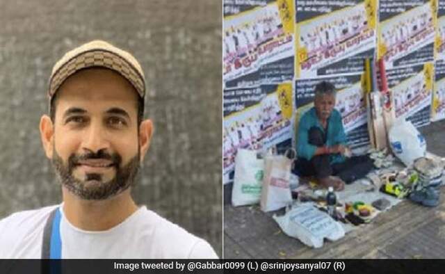 Irfan Pathan helps out Bhaskaran a cobbler, who depends on the IPL for yearly income Irfan Pathan helps out Bhaskaran a cobbler, who depends on the IPL for yearly income
