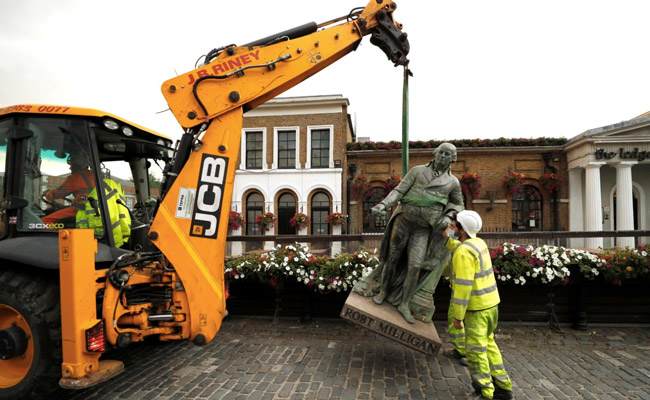 Confronting A Bygone Era, London Removes Slave Trader Statue
