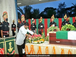 2 Soldiers Killed In Ladakh Clash Cremated With Military Honours In Jharkhand 2 Soldiers Killed In Ladakh Clash Cremated With Military Honours In Jharkhand