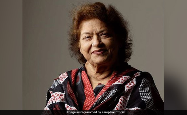 Choreographer Saroj Khan, Hospitalized After Breathing Trouble, Is "Doing Fine, Will Be Discharged Soon"