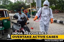 Coronavirus Recoveries Overtake Active Cases In India For First Time Coronavirus Recoveries Overtake Active Cases In India For First Time