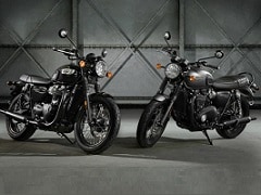 Triumph Bonneville T100 Black And T120 Black: Price Expectation