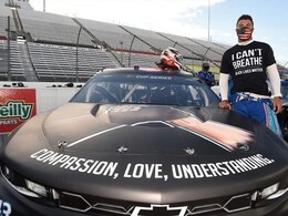 NASCAR Driver Bubba Wallace "Not The Target Of Hate Crime" In Noose Incident: FBI NASCAR Driver Bubba Wallace "Not The Target Of Hate Crime" In Noose Incident: FBI