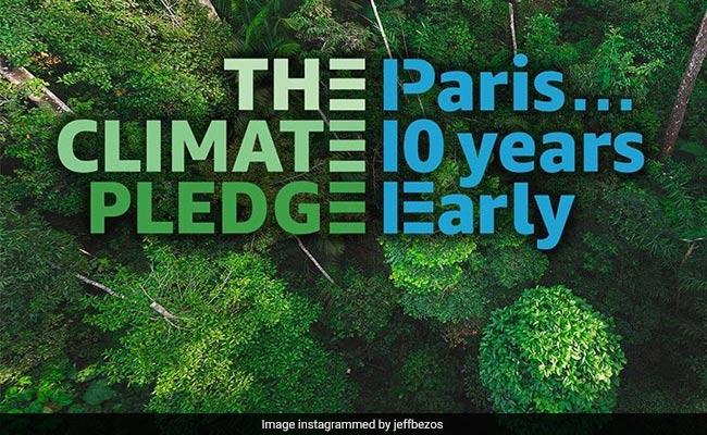 Infosys Joins Amazon-Backed Climate Pledge. "Big Thanks," Says Jeff Bezos