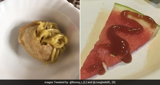 Maggi Pani Puri And More - Food Combinations That Are Making The Internet Cringe