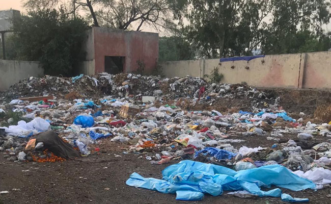 Coronavirus Safety Gear Dumped At Delhi Crematorium, Poses Serious Risk