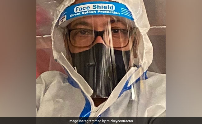 "This Is How It's Going To Be For A While": Mickey Contractor On Filming In Time Of COVID-19