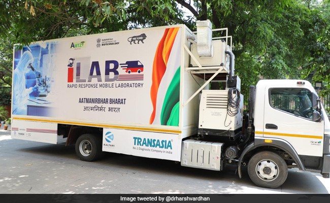Harsh Vardhan Launches India's First Mobile Lab For COVID-19 Testing