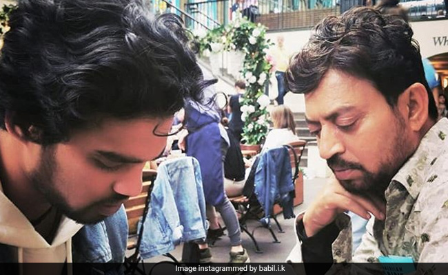 Irrfan Khan's Son Babil, Often Told "You Look Just Like Your Dad," Shared A Pic. See Inside