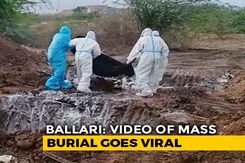 On Camera, Bodies Of COVID-19 Victims Dumped In Mass Grave In Karnataka On Camera, Bodies Of COVID-19 Victims Dumped In Mass Grave In Karnataka