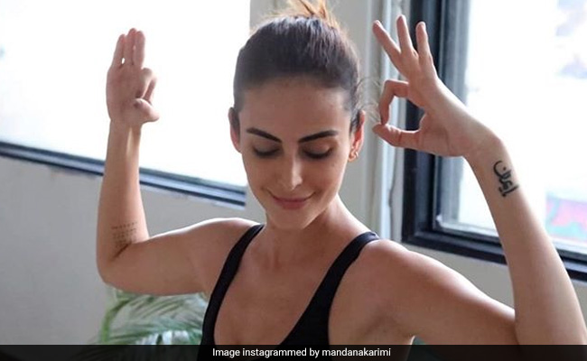Mandana Karimi Swaps Running On Treadmill For Running From Fridge