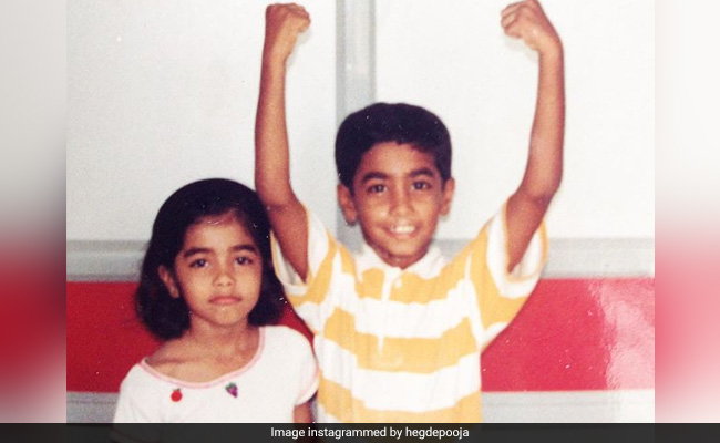 Pooja Hegde Is A "Chokeslam Victim" In This ROFL Throwback Pic With Brother Rishabh