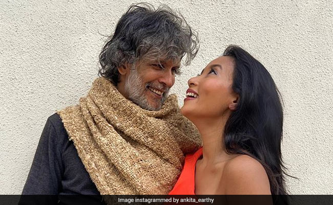 Milind Soman And Ankita Konwar's "Forever Kind Of Love." See Pic