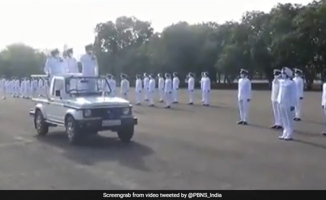 Special Passing Out Parade Held At Naval Air Station In Tami Nadu
