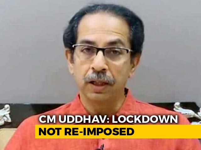 After "Full Lockdown" Rumours, Uddhav Thackeray Tweets Real Picture