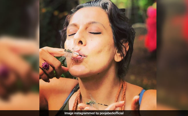 This Picture Of Pooja Bedi With Dragonflies Will Drive Your Lockdown Blues Away