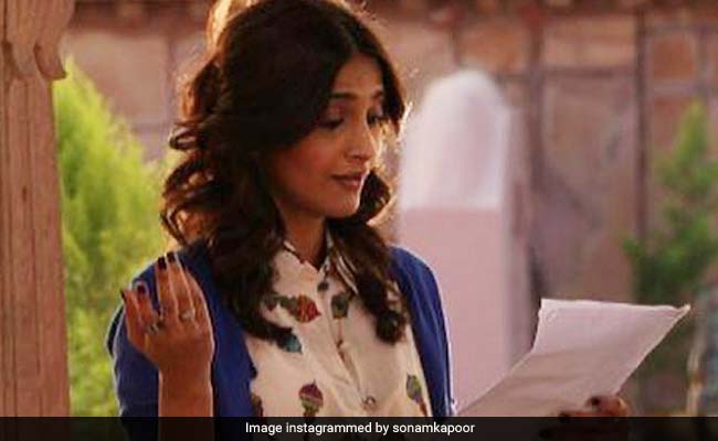 Sonam Kapoor "Can't Wait" To Rehearse Lines And Be On Set Again