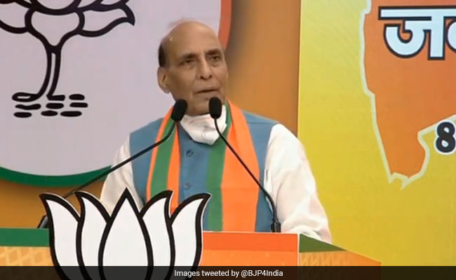 "Circus In Name Of Government": Rajnath Singh Slams Maharashtra Coalition