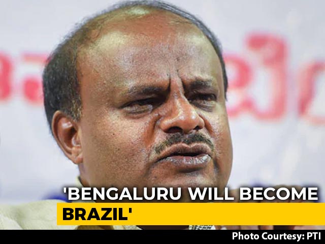 "Bengaluru Will Become Brazil": HD Kumaraswamy Calls For 20-Day Lockdown