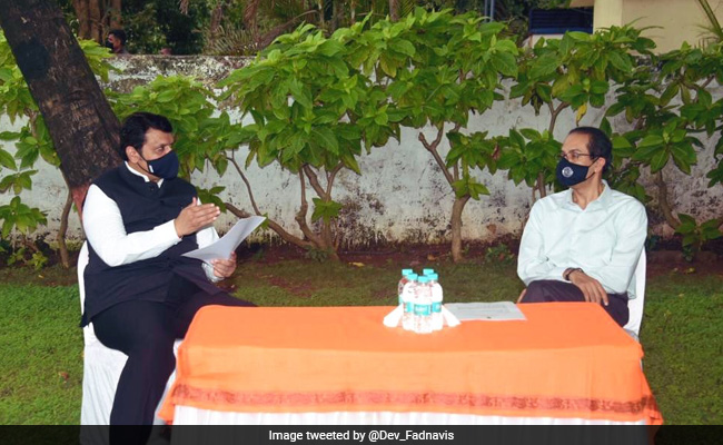 Devendra Fadnavis, Uddhav Thackeray Discuss Cyclone Nisarga Relief Work In Maharashtra