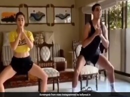 Sara Ali Khan's Workout Partner Is Usual Suspect Brother Ibrahim Sara Ali Khan's Workout Partner Is Usual Suspect Brother Ibrahim