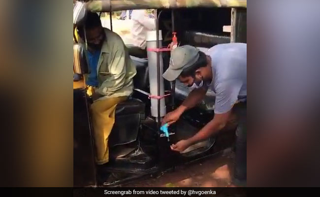 Kerala Autorickshaw With Tap And Hand Wash Impresses Internet. Watch