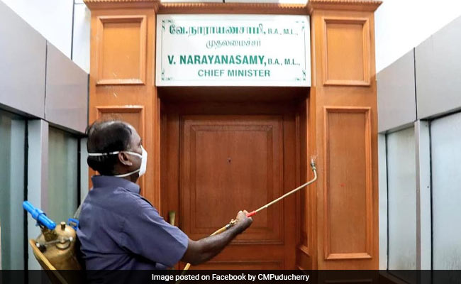 Puducherry Chief Minister's Office Shut For At Least 2 Days After Staff Tests COVID Positive