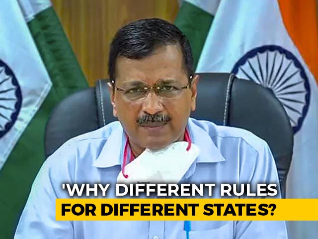 "Why Separate Guidelines For Delhi?" Arvind Kejriwal On 5-Day Isolation