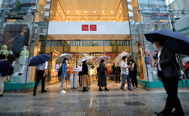 Shoppers In Japan Queue Up To Buy Masks Made From Underwear Fabric