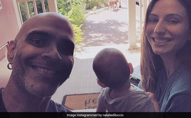 Raghu Ram, Natalie Di Luccio And Baby Rhythm's Prefect Family Pic From Canada