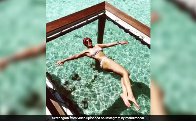 Into The Blue: Mandira Bedi Shares A Throwback From Maldives