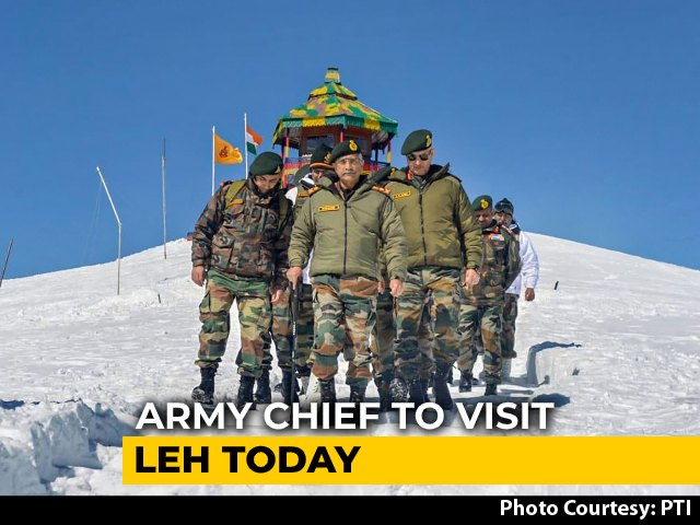 Army Chief's Visit To Ladakh Today, Week After Deadly Clash With China