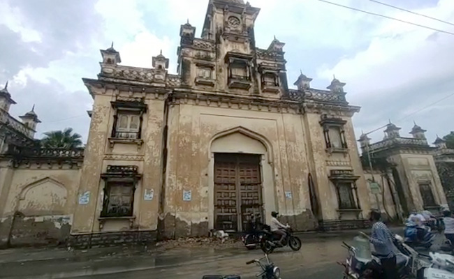 Part Of Hyderabad's Chowmahalla Palace Collapses After Heavy Rain