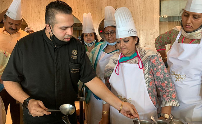 Pasta, Butter Paneer Cooking Lessons For Team Gehlot At Rajasthan Resort