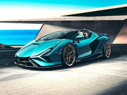 Lamborghini Sian Roadster Hybrid Unveiled In Italy Lamborghini Sian Roadster Hybrid Unveiled In Italy
