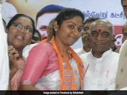 Veerappan's Daughter, AIADMK Founder MGR's Family Get Posts In Tamil Nadu BJP Veerappan's Daughter, AIADMK Founder MGR's Family Get Posts In Tamil Nadu BJP