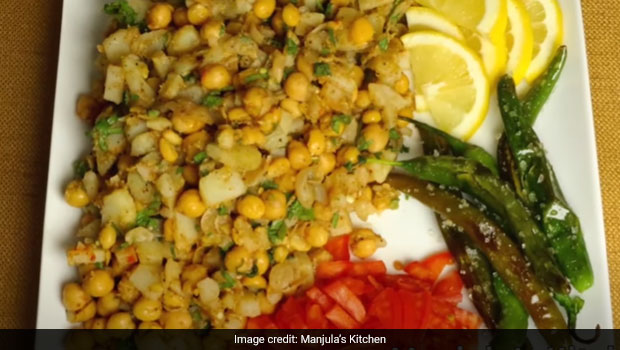 Watch: How To Make Protein-Rich Aloo Chana Chaat To Enjoy The Rains This Monsoon