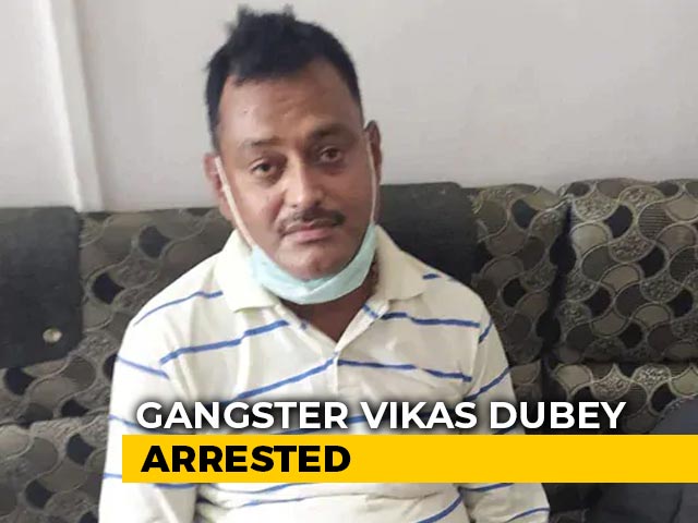 How Gangster Vikas Dubey Was Spotted At Famous Madhya Pradesh Temple