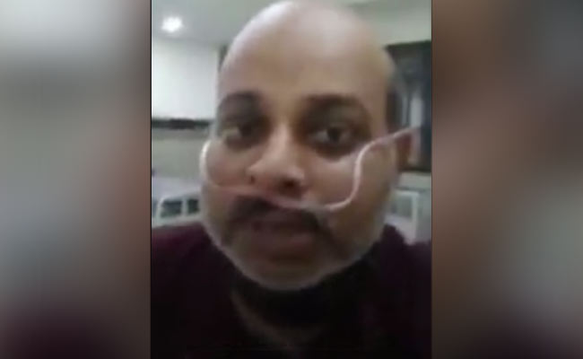 अस्पताल से वीडियो साझा करने के बावजूद नहीं ली सुध, बदइंतजामी ने कोरोना मरीज की जान ले ली