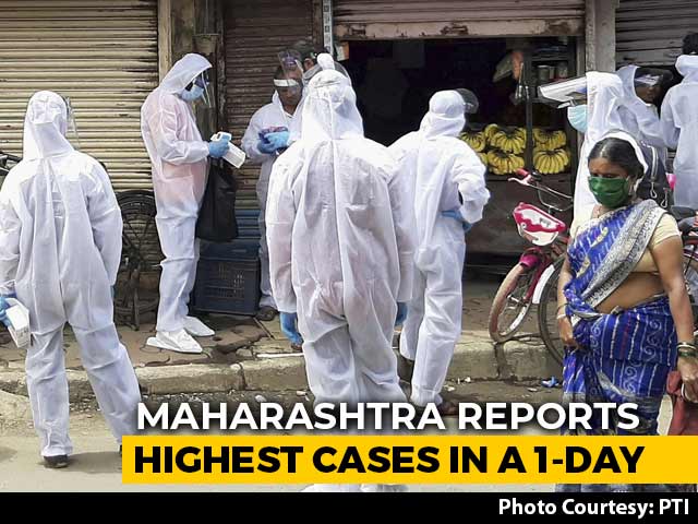 Over 9,500 Coronavirus Cases In Maharashtra In Highest Single-Day Spike