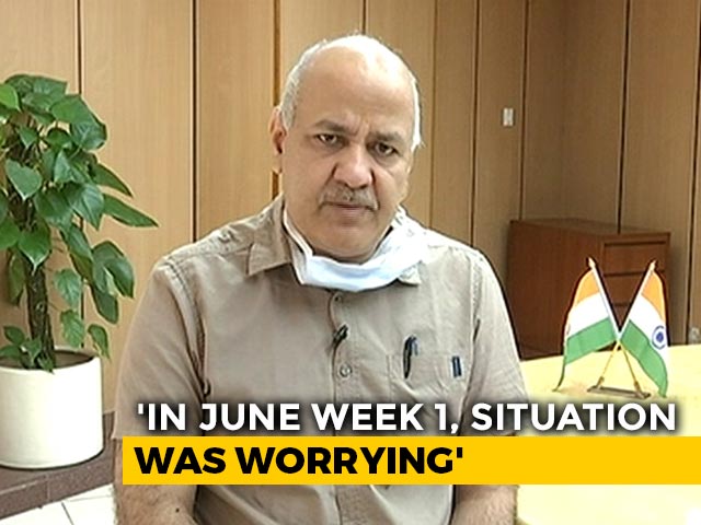 "9,000 Out Of 15,000 COVID-19 Beds In Delhi Vacant": Manish Sisodia