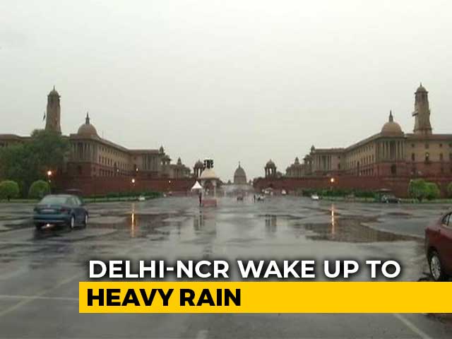 Heavy Rain, Thunderstorm In Delhi, Nearby Areas