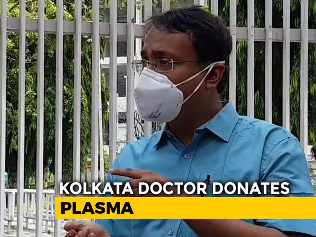 Kolkata: Doctor Turns Into Plasma Donor