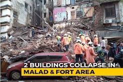Two Building Collapses In Mumbai After Heavy Rain, People Feared Trapped Two Building Collapses In Mumbai After Heavy Rain, People Feared Trapped